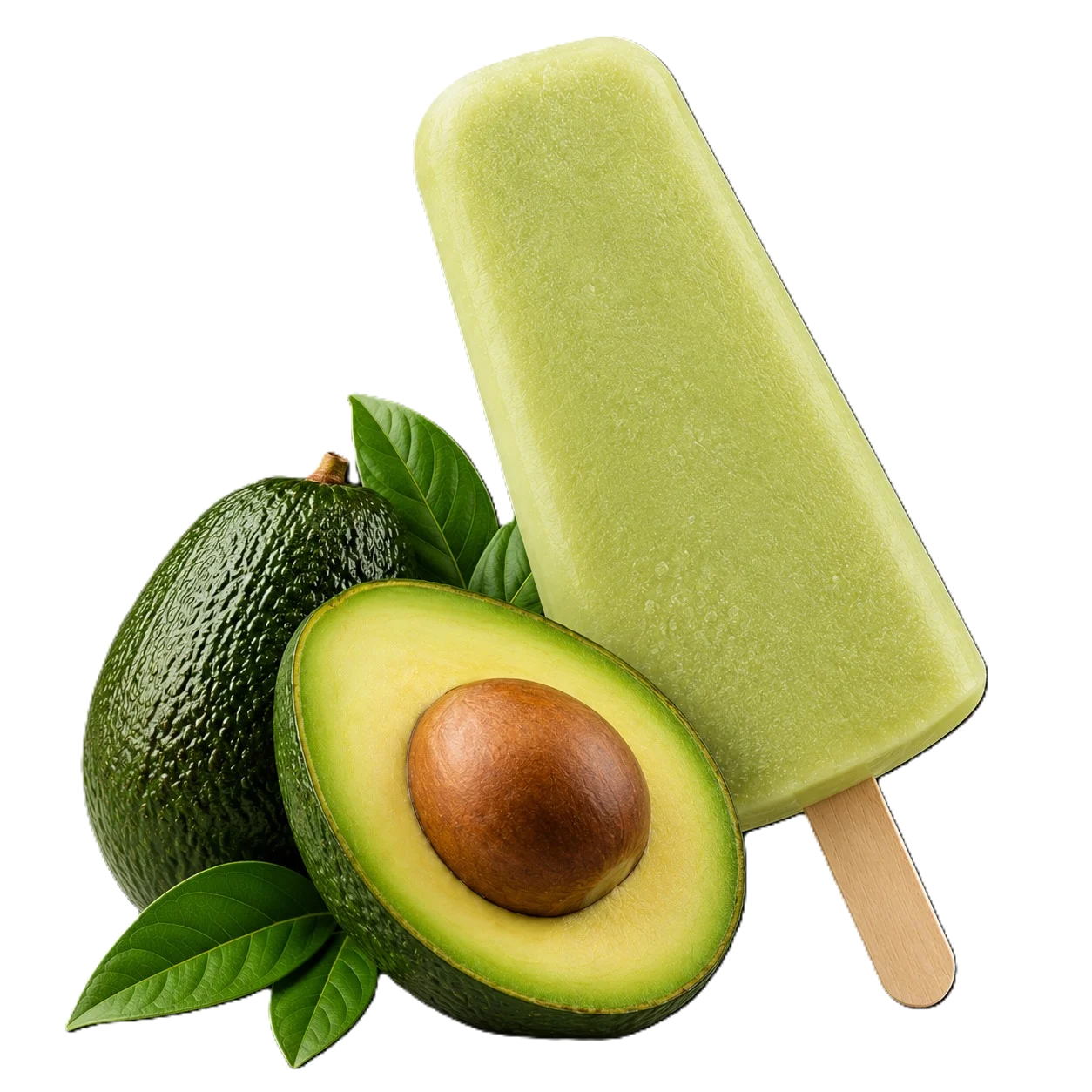 Avocado natural kulfi stick