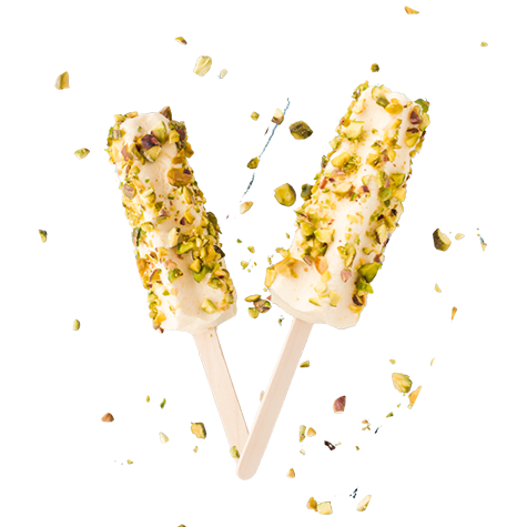 Pista malai kulfi sticks